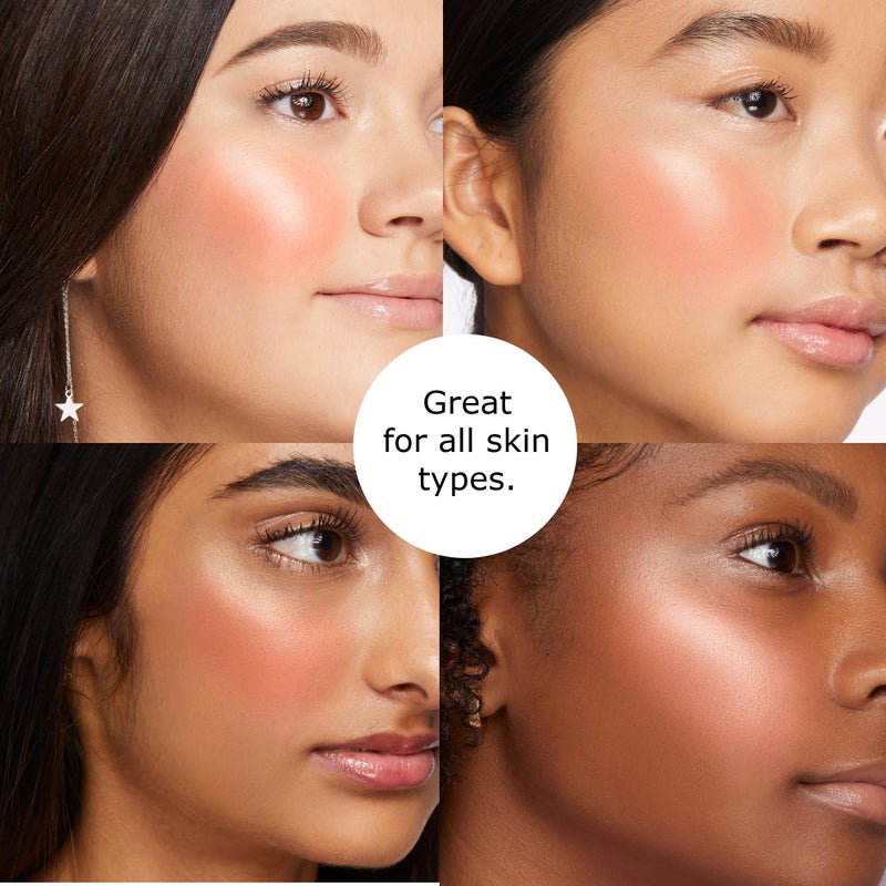 Frilliance Hydrating Cream Blush, Sheer Rosy Glow Tint, Cruelty Free Hypoallergenic for Teens of All Skin Types, 30 ml / 1 fl oz - Image 4